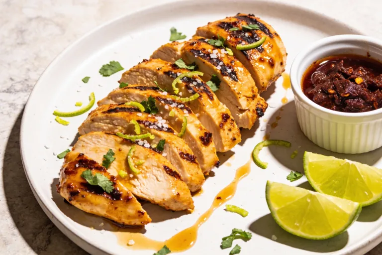 High Protein Chipotle Lime Chicken