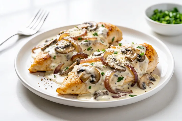 High Protein Smothered Chicken