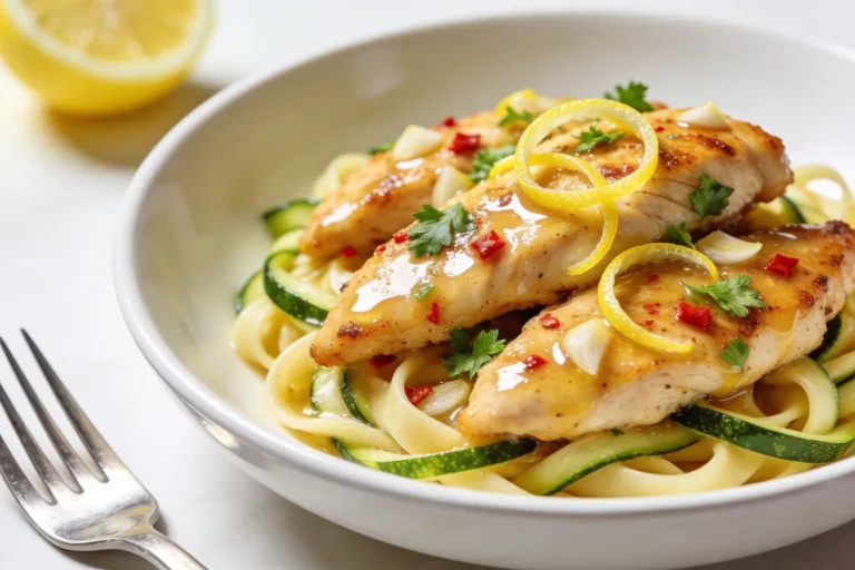 High Protein Chicken Scampi