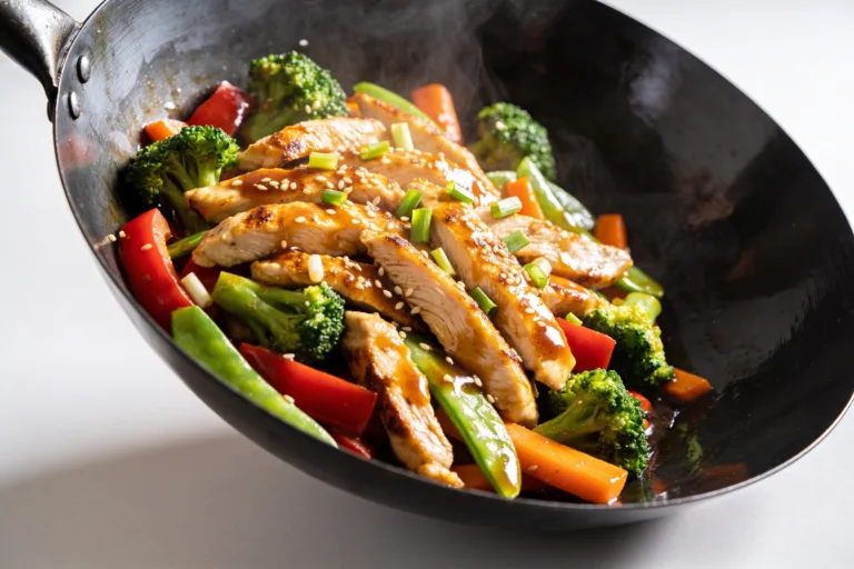 High Protein Chicken Stir Fry