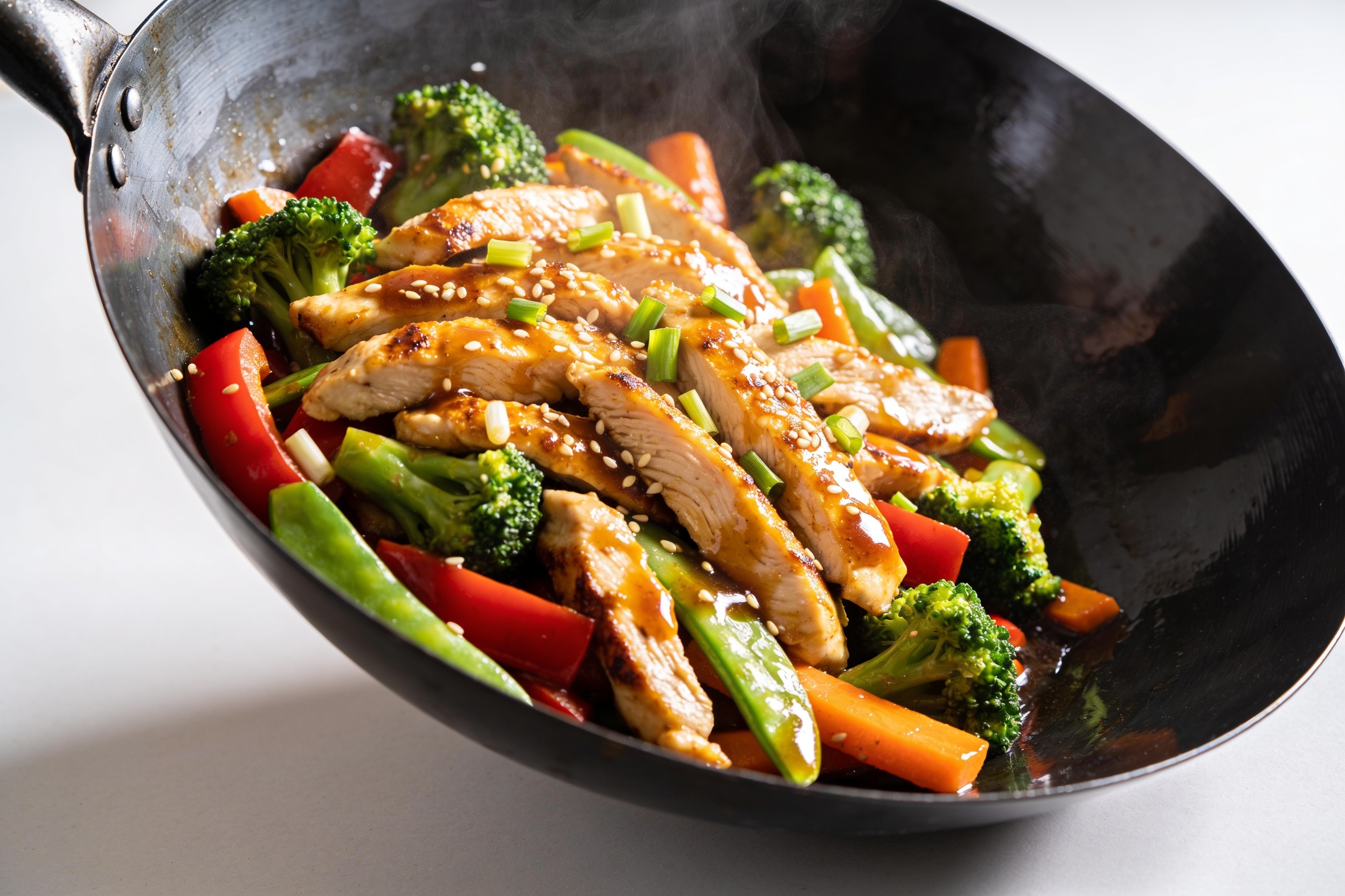 High Protein Chicken Stir Fry