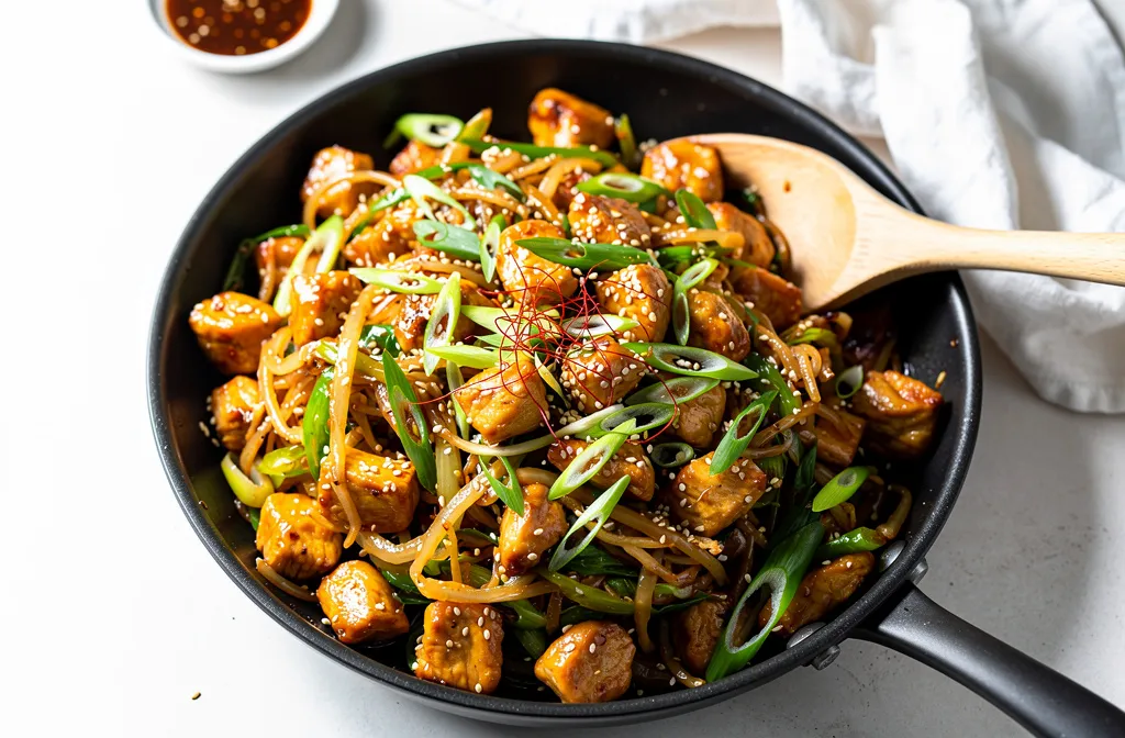 High Protein Chicken Cabbage Stir Fry Meal Prep
