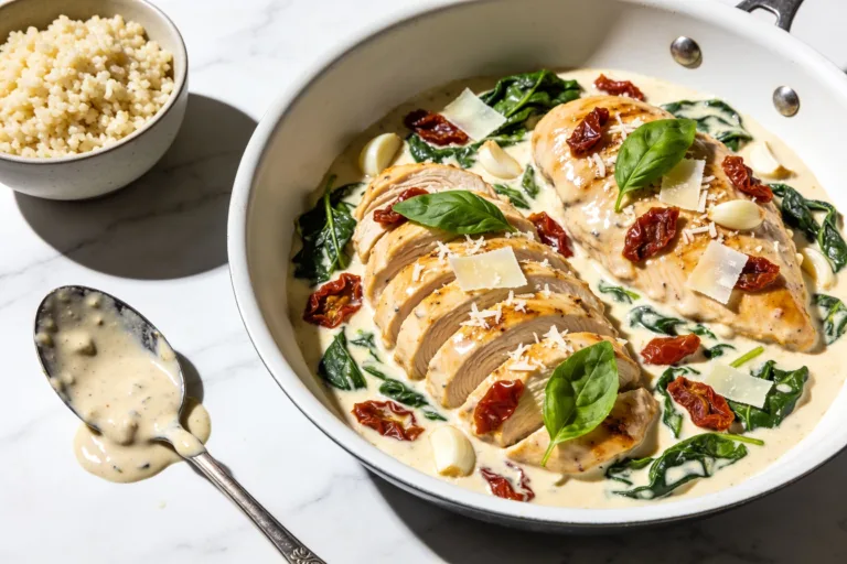 High Protein Marry Me Chicken Meal Prep