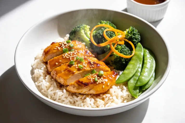 High Protein Orange Chicken Meal Prep