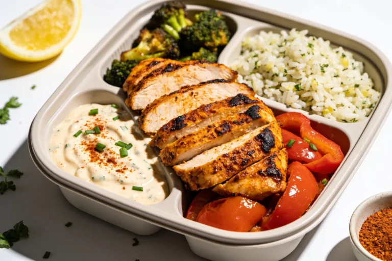 High Protein Cajun Chicken Meal Prep