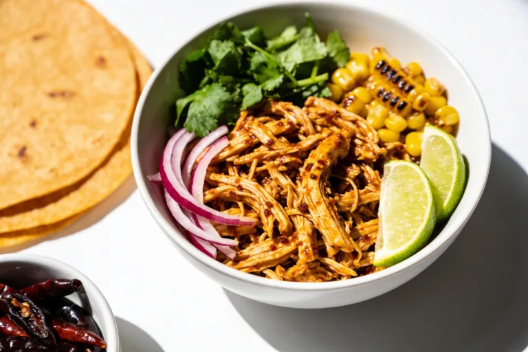 High Protein Crockpot Chipotle Chicken
