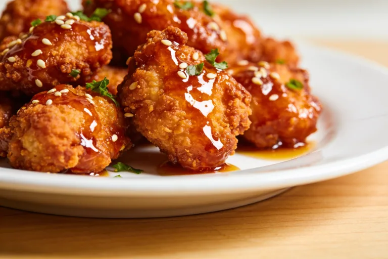 High Protein Air Fryer Hot Honey Chicken