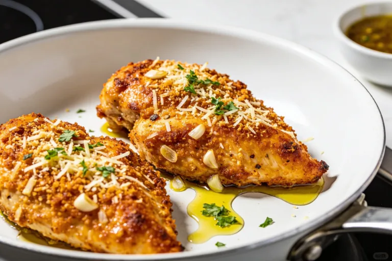 High Protein Air Fryer Garlic Parmesan Chicken