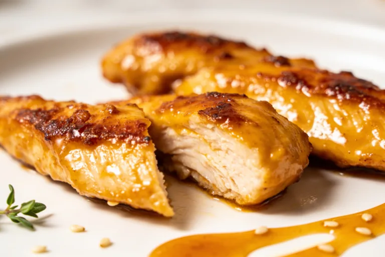 High Protein Air Fryer Honey Mustard Chicken
