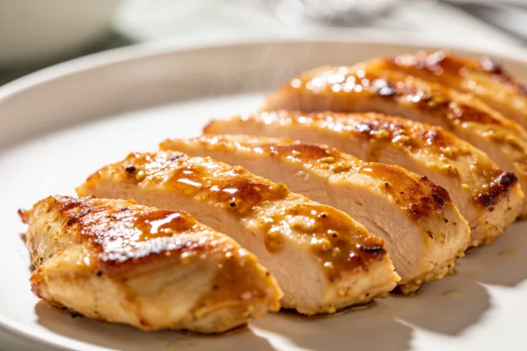 High Protein Air Fryer Maple Dijon Chicken