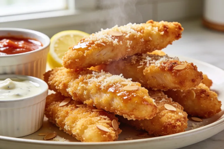 High Protein Air Fryer Parmesan Chicken Tenders