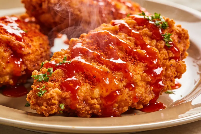 High Protein Air Fryer Nashville Hot Chicken