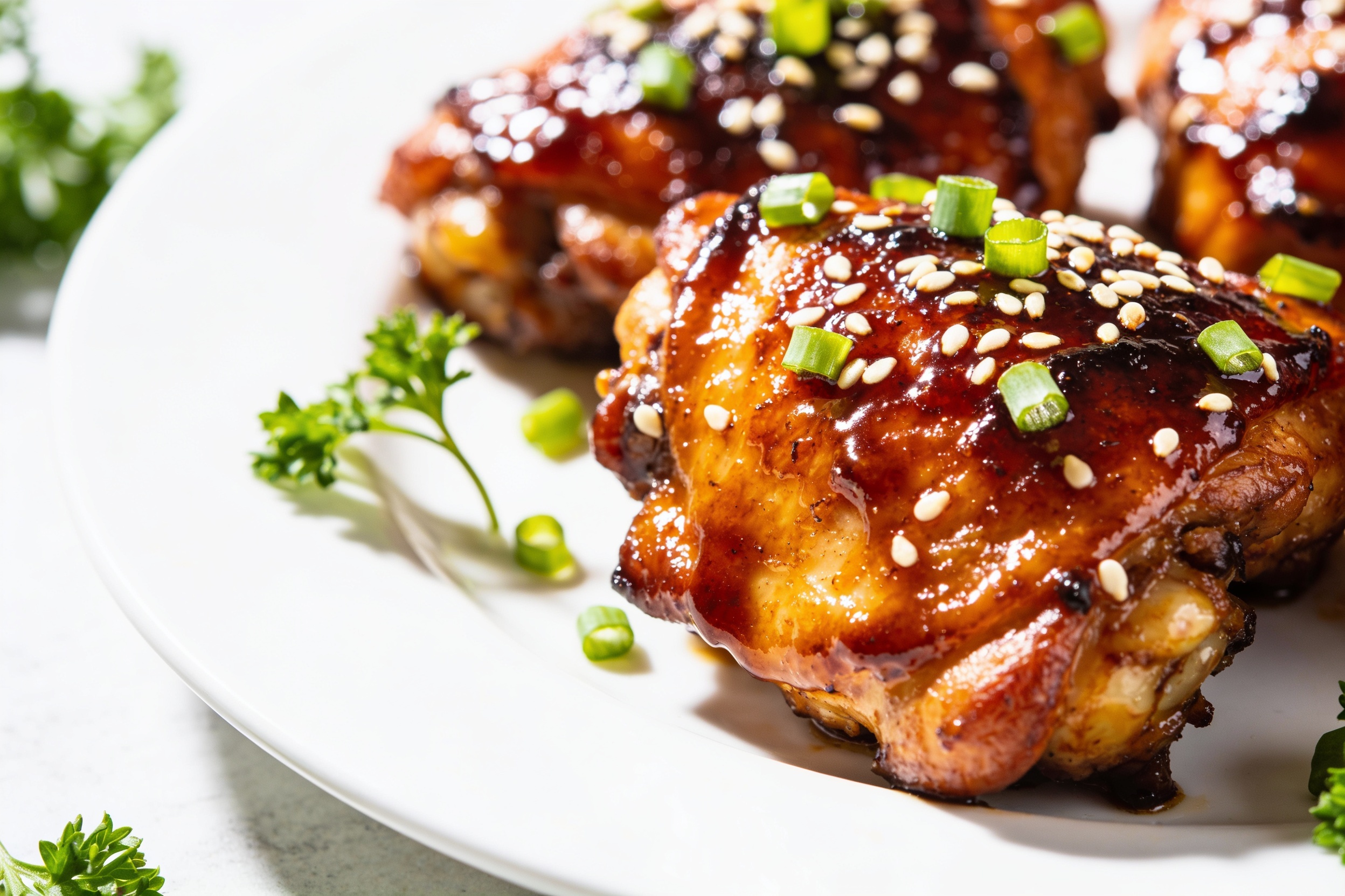 High Protein Teriyaki Chicken Thighs