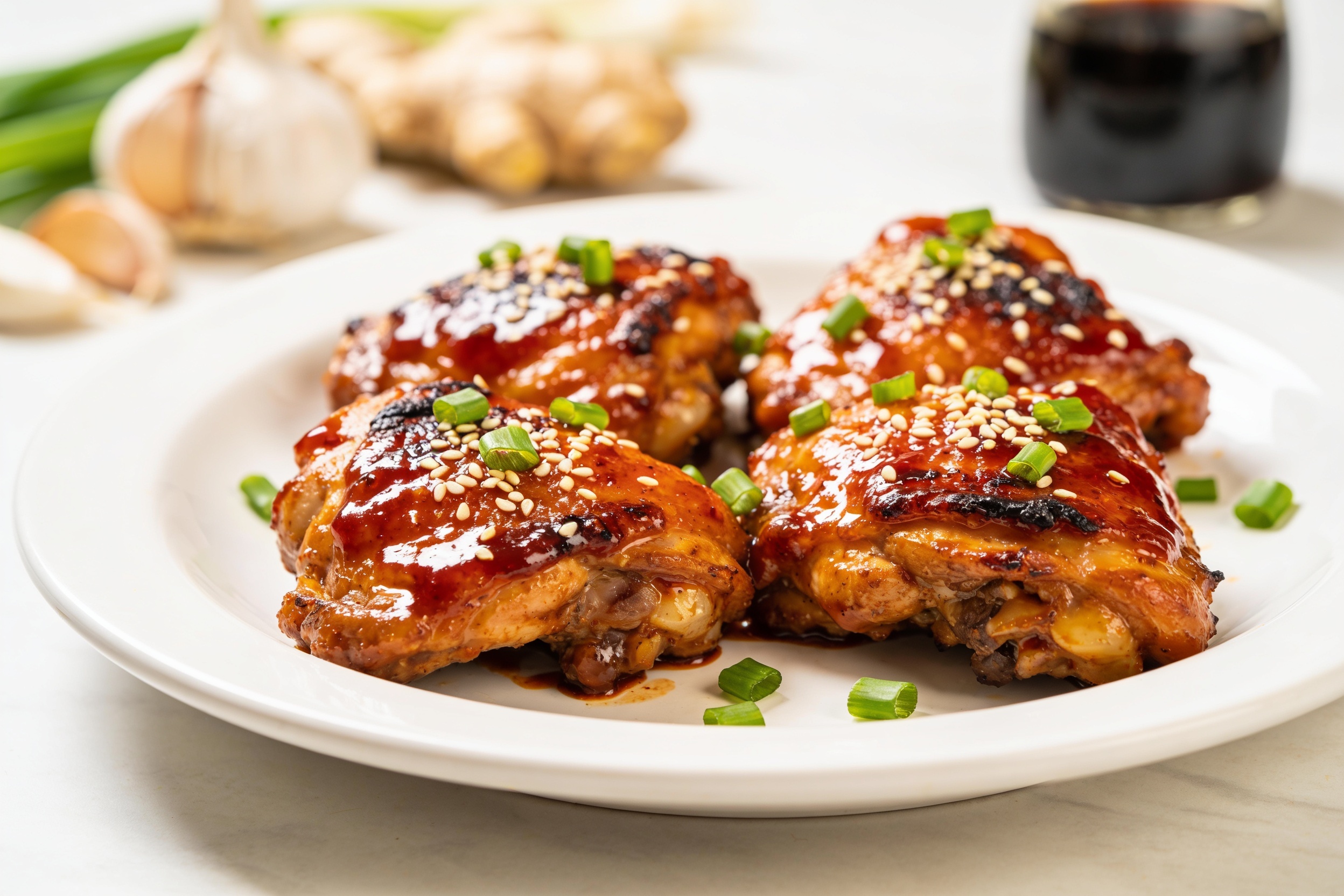 High Protein Sweet Chili Chicken Thighs