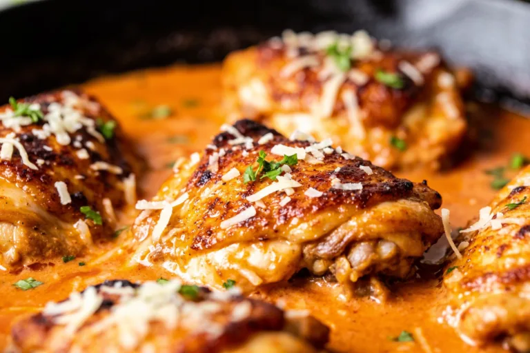 High Protein Marry Me Chicken Thighs