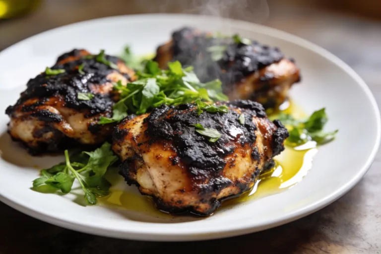 High Protein Blackened Chicken Thighs